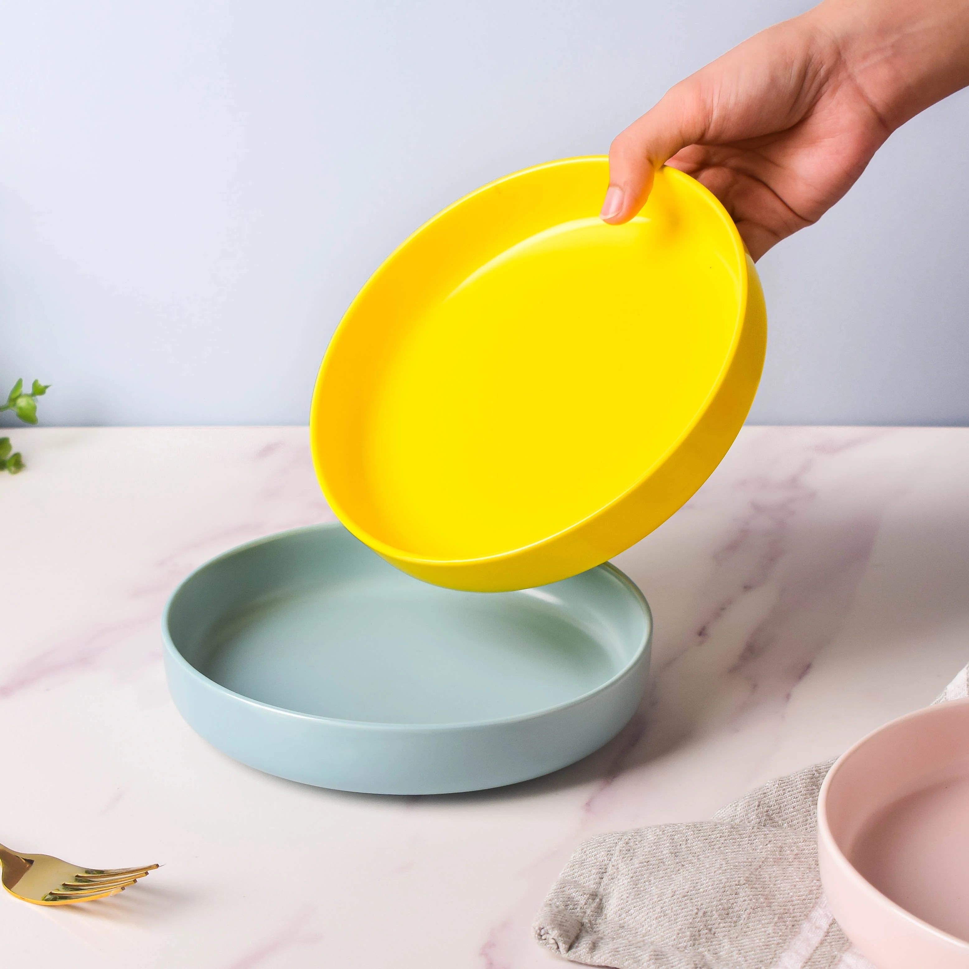 Solid Colored Deep Plate - Image 3