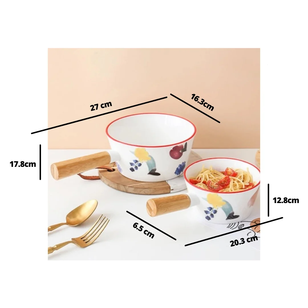 Soup Bowl with Handle - Image 8