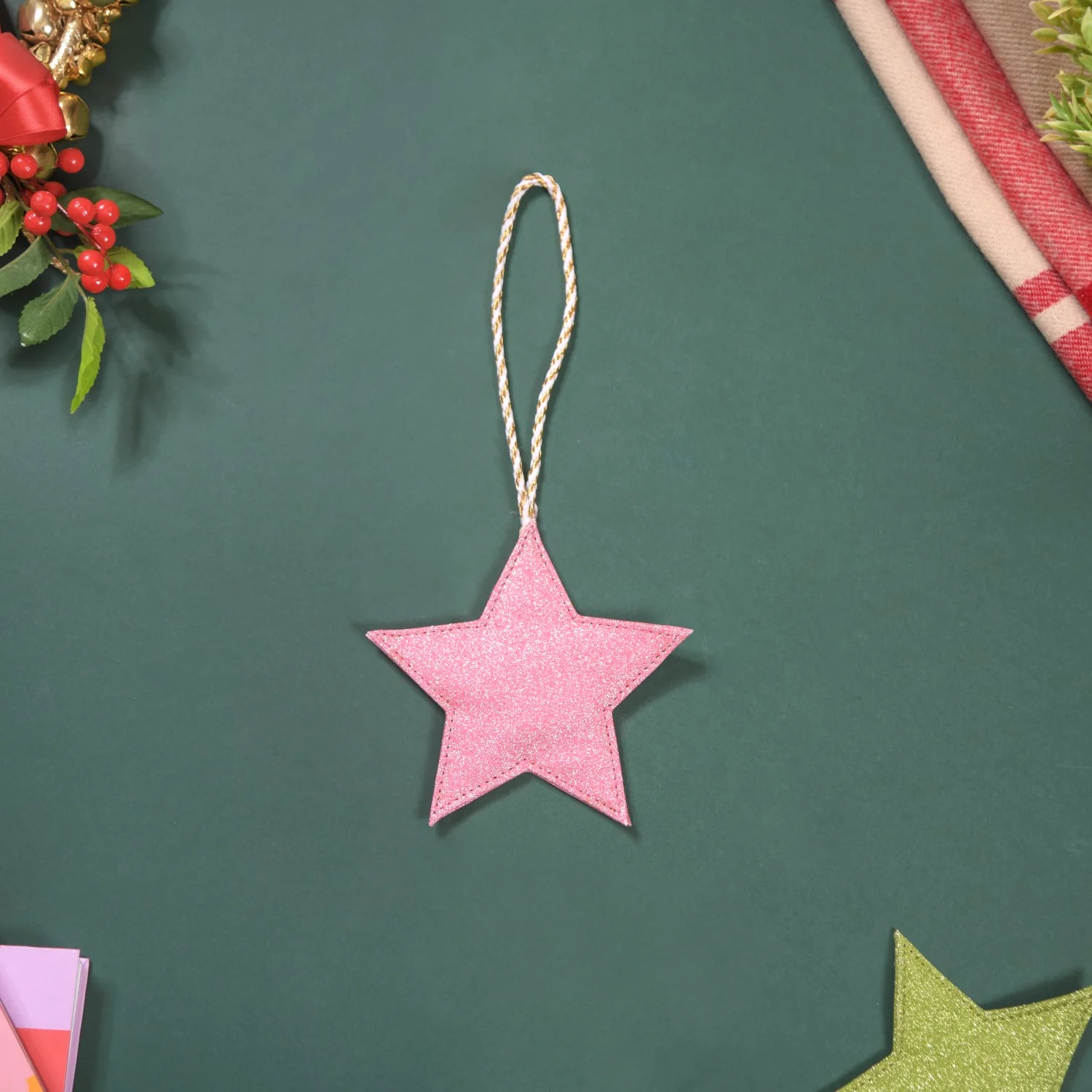 Sparkling Star Wall Hangings Ornaments Set of 3 - Image 9