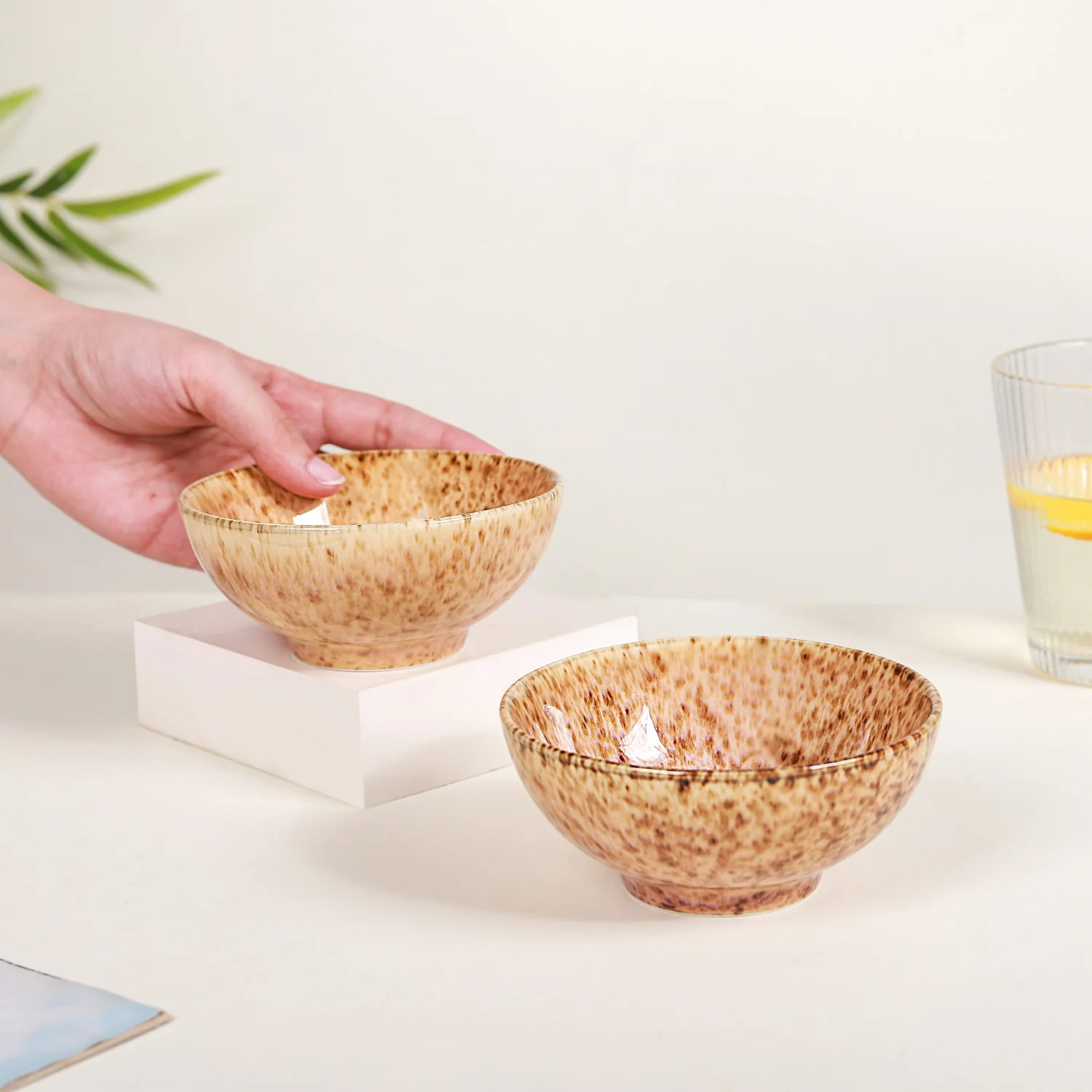 Speckled Bowl - Set of 2 200 ml - Image 2