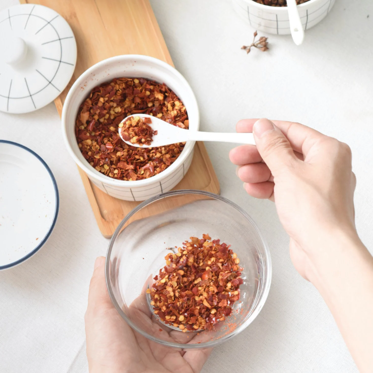 Spice Jar with Lid Set of 3 - Image 10