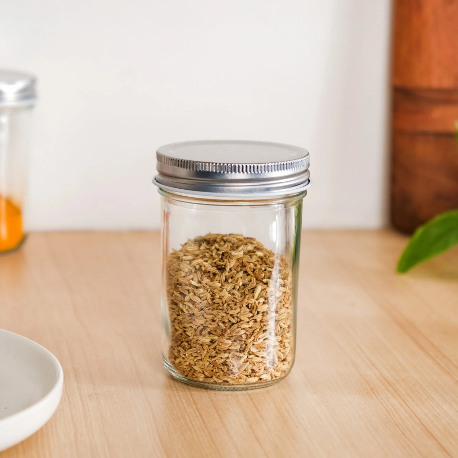 Spice Jars With Lid For Kitchen Set Of 6 250ml - Image 4