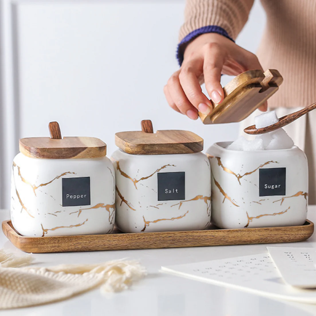 CARA spice Jars Set - Image 4