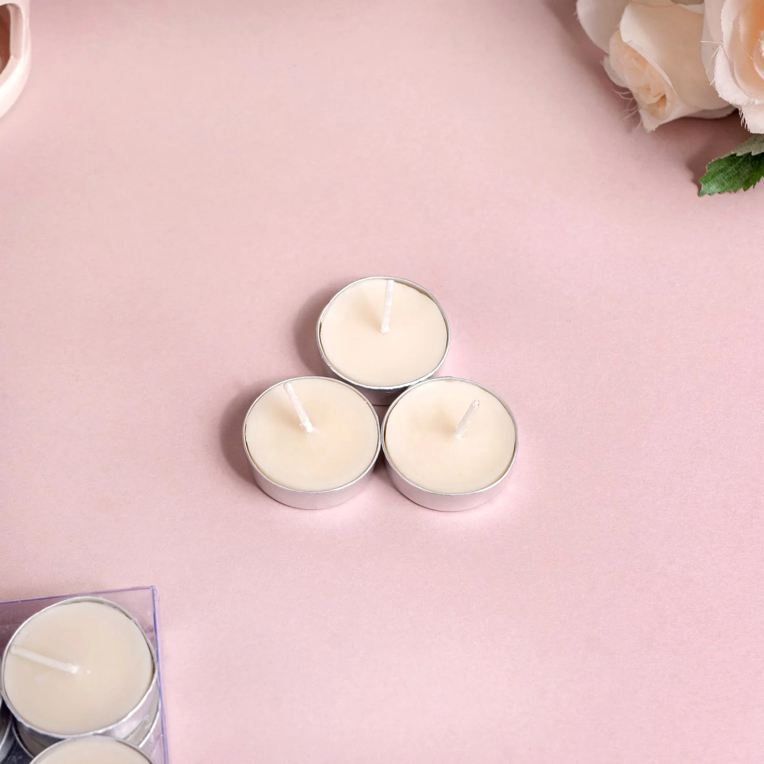 Spicy Vanilla Aroma Candles Set Of 30 - Image 7