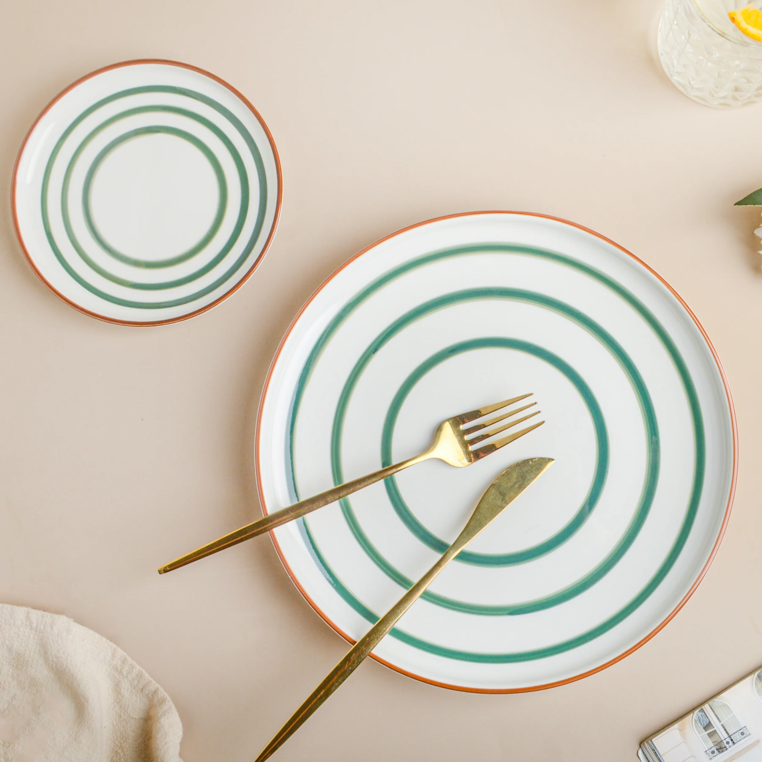 Spiral Green 22 Piece Dinner Set For 6 - Image 4