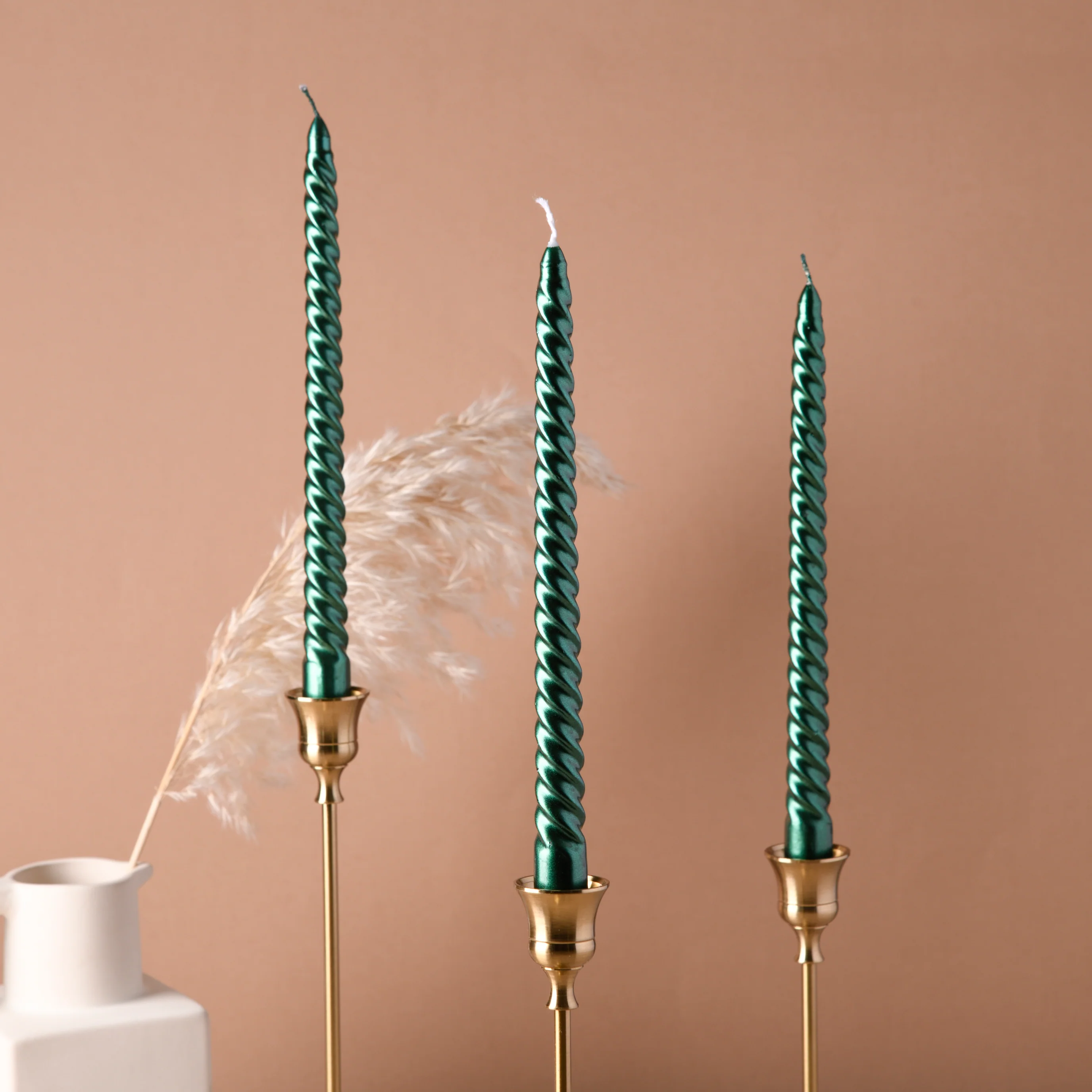Spiral Taper Candle Set of 4 - Image 12