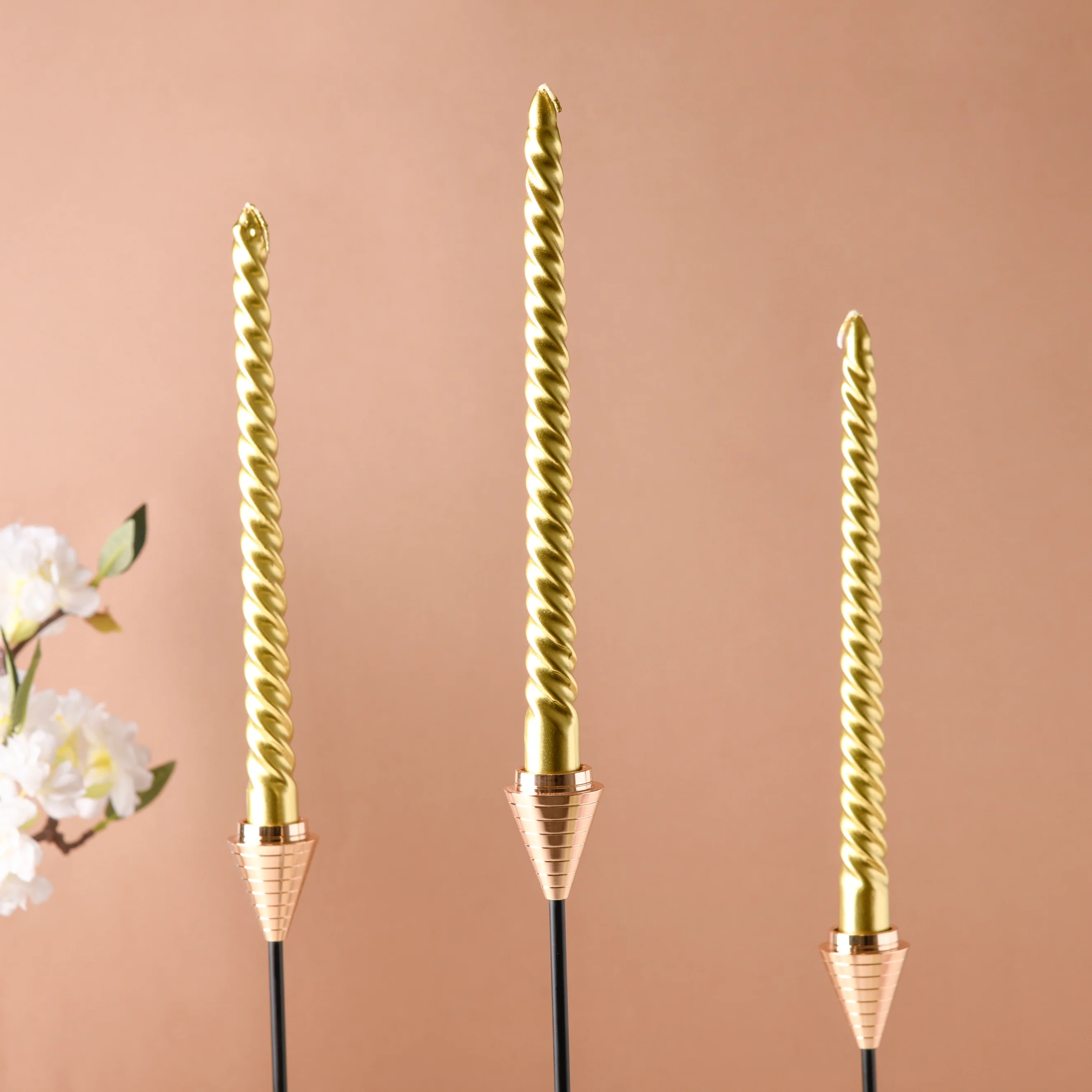 Spiral Taper Candle Set of 4 - Image 6