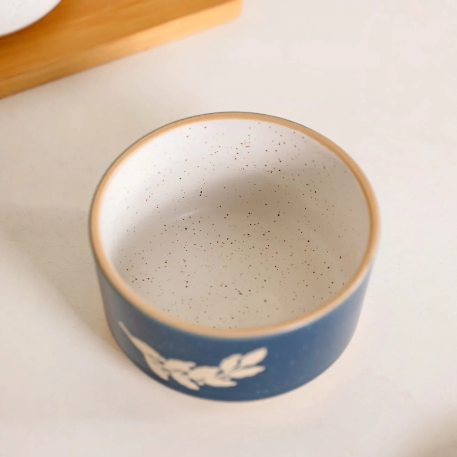 Spring Leaf Ceramic Snack Bowl Set Of 4 180ml - Image 6