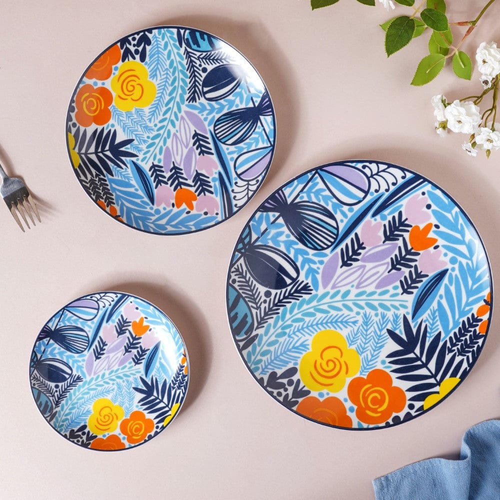 Spring Printed Ceramic Dessert Plate 6 Inch - Image 5
