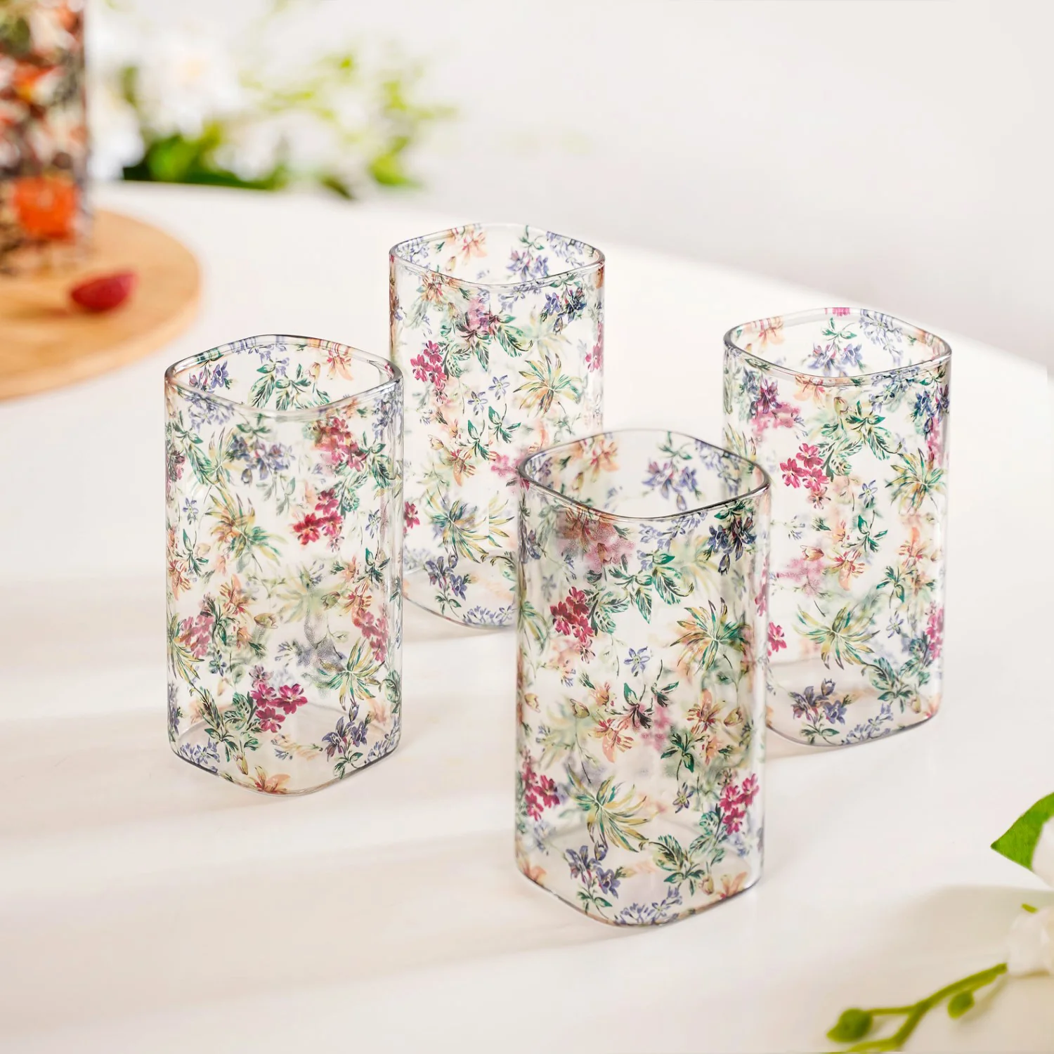 Springtime Borosilicate Cocktail Glassware Set Of 4 340ml - Image 6