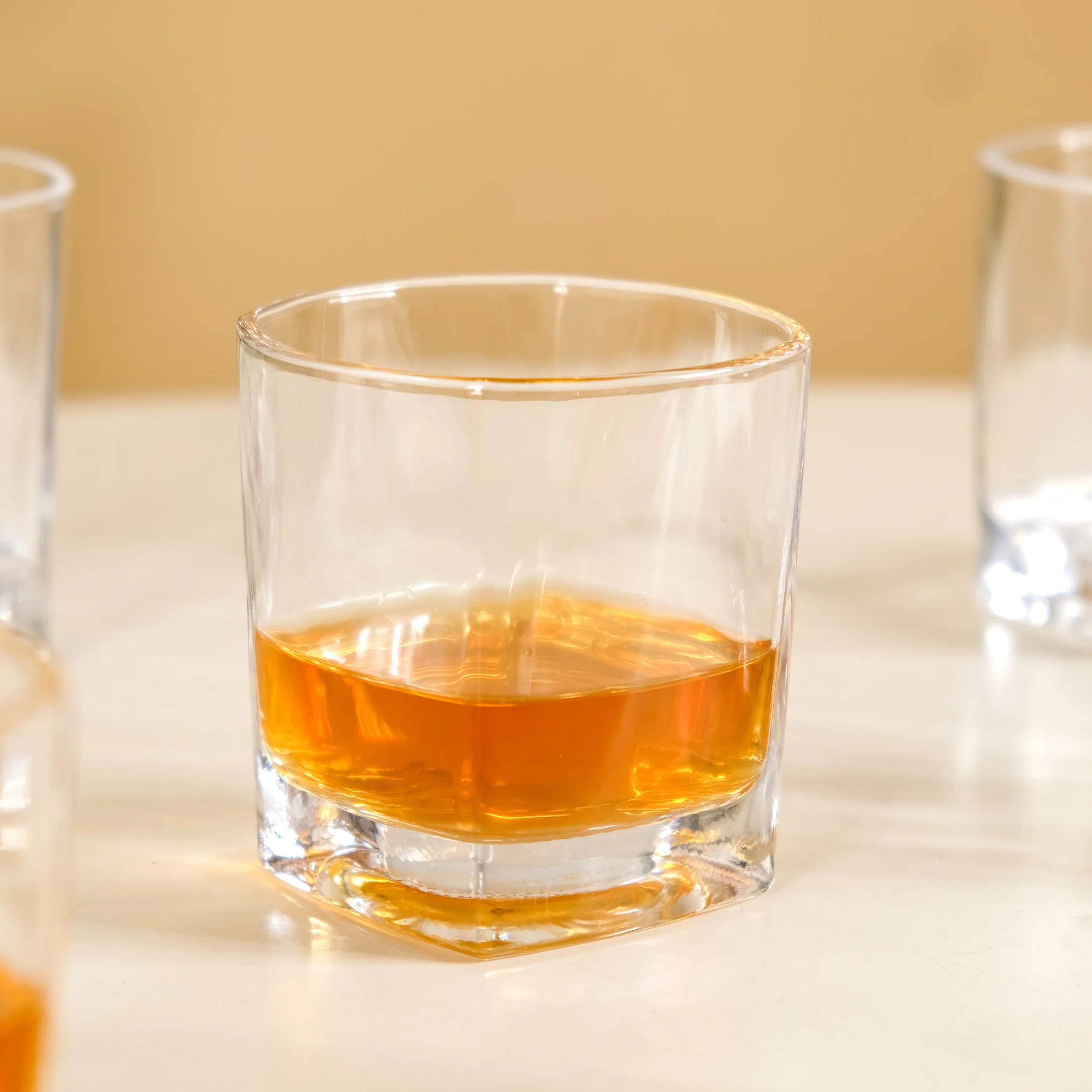 Square Base Whiskey Glass Set Of 6 250ml - Image 8