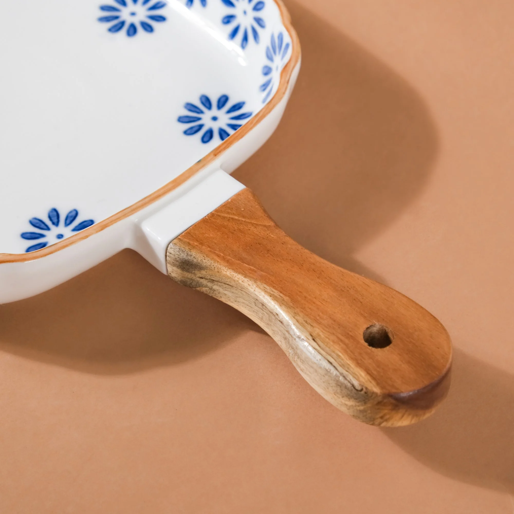 Square Ceramic Pasta Plate - Image 5