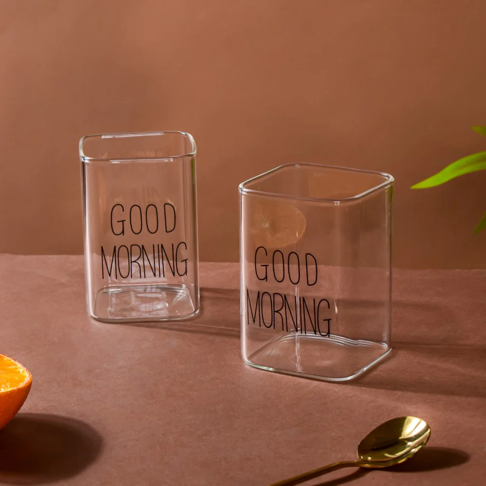 Square Cup Set of 2 - Image 2