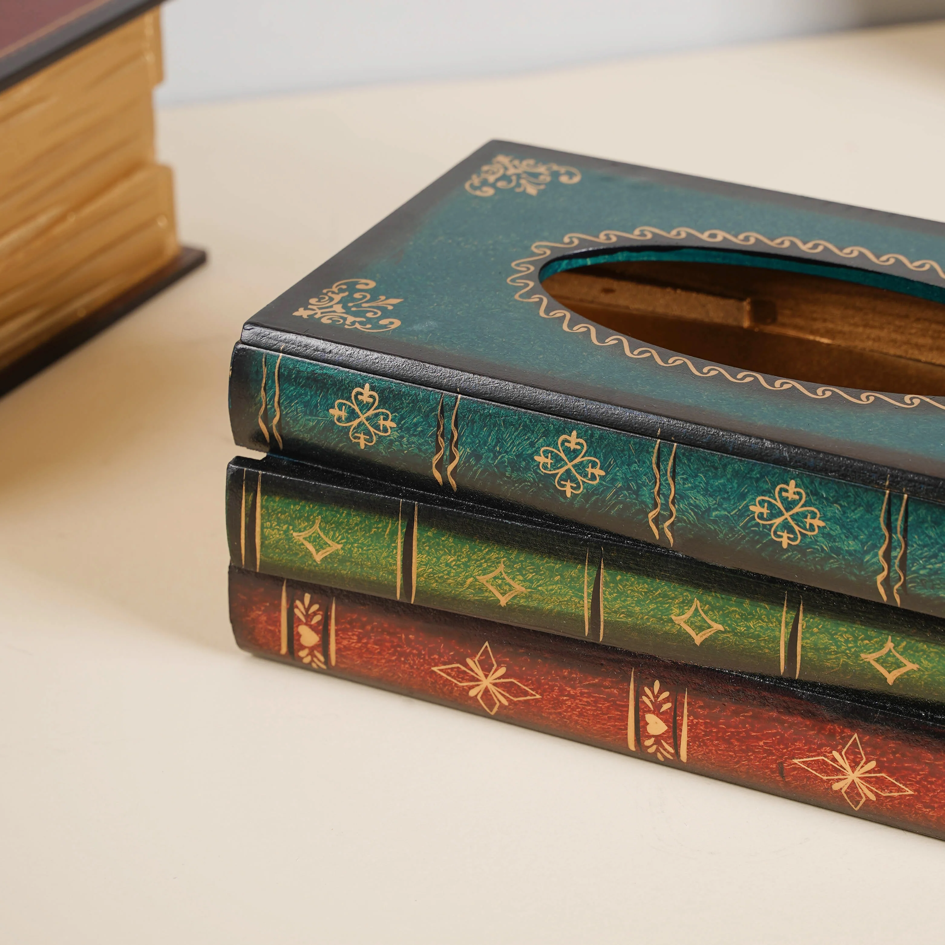 Stacked Books Tissue Box - Image 11