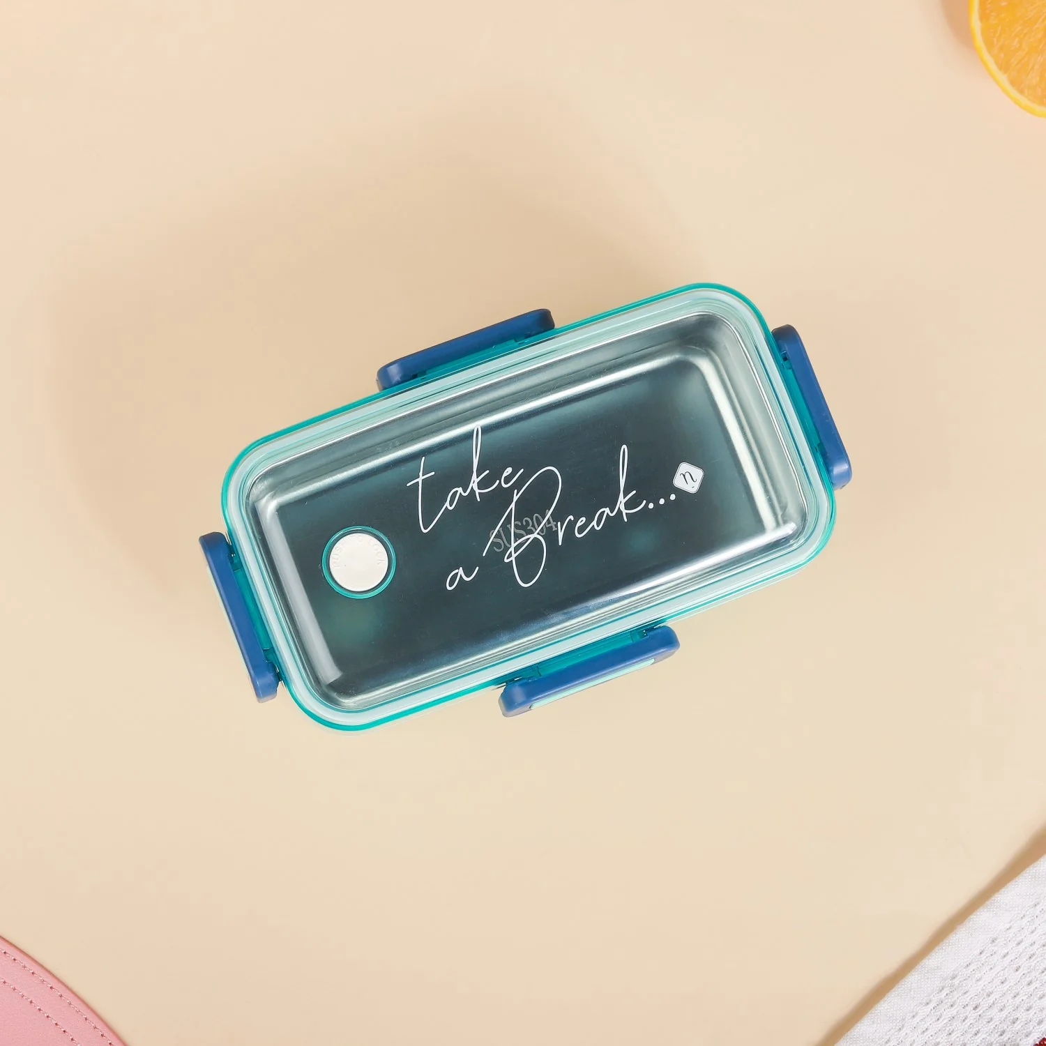 Stainless Steel Lunch Box Small Mint 530ml - Image 19