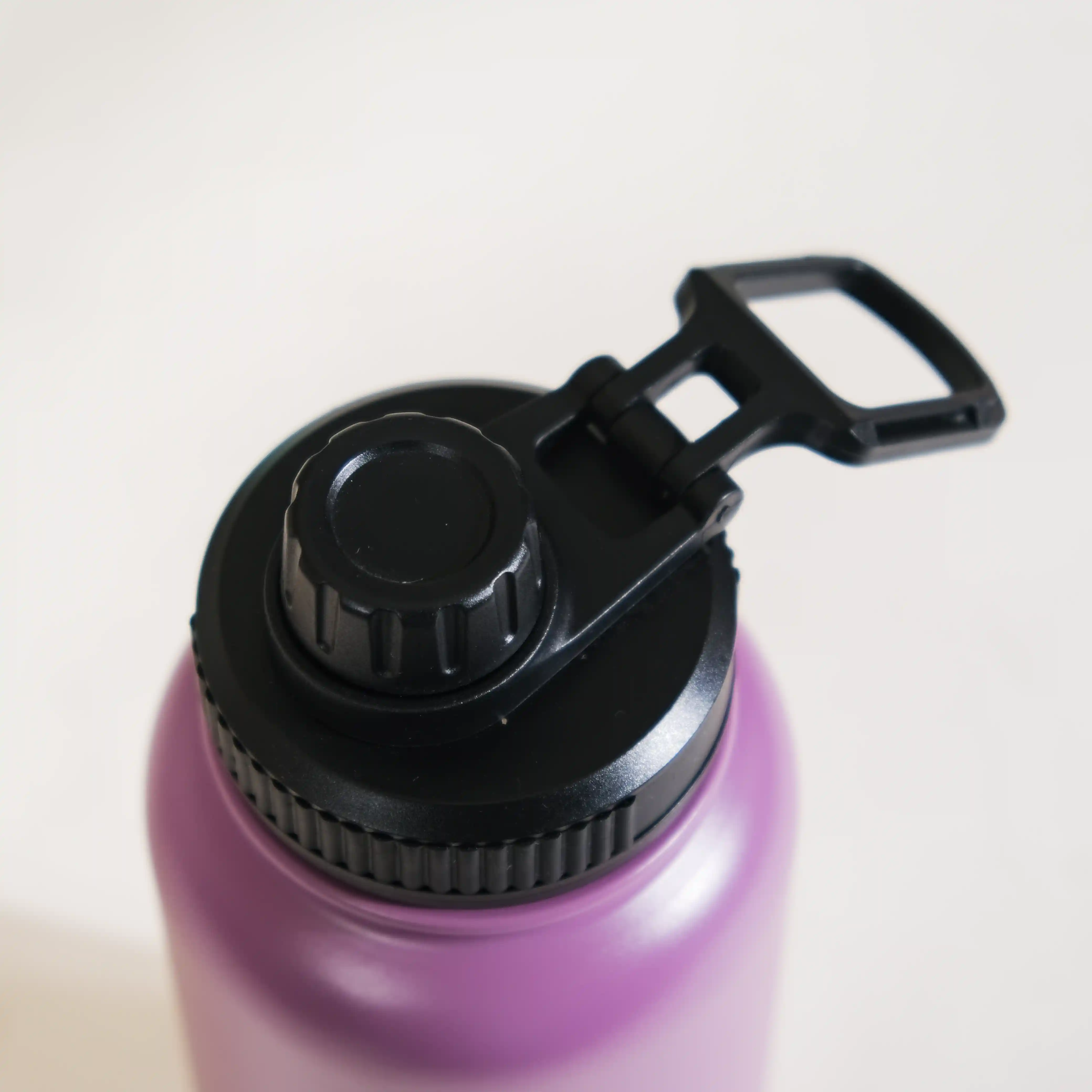 Stainless Steel Sipper Bottle Purple 1L - Image 12