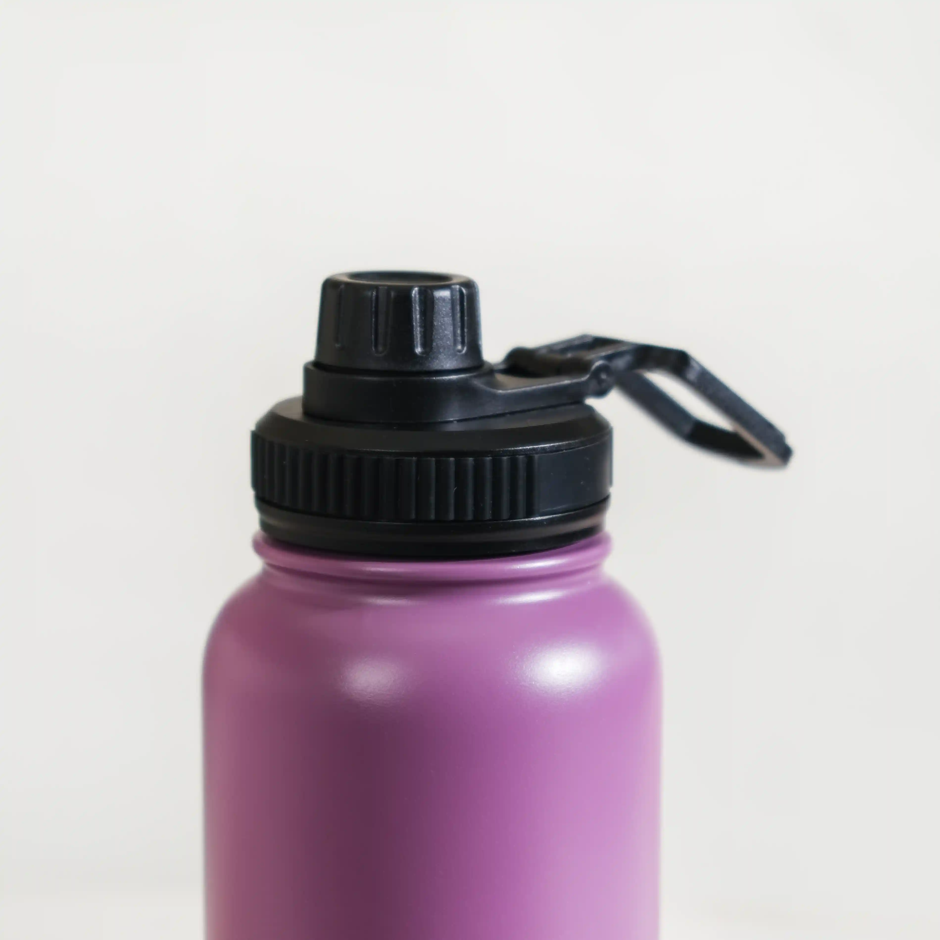 Stainless Steel Sipper Bottle Purple 1L - Image 14