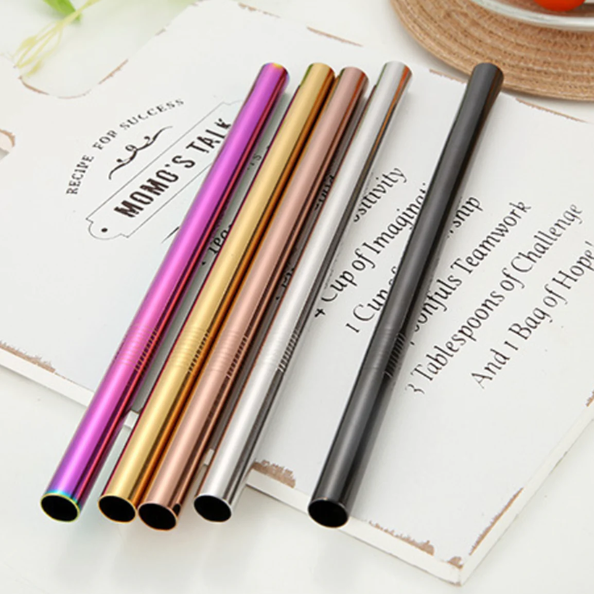 Stainless Steel Straw Set of 2 - Image 7