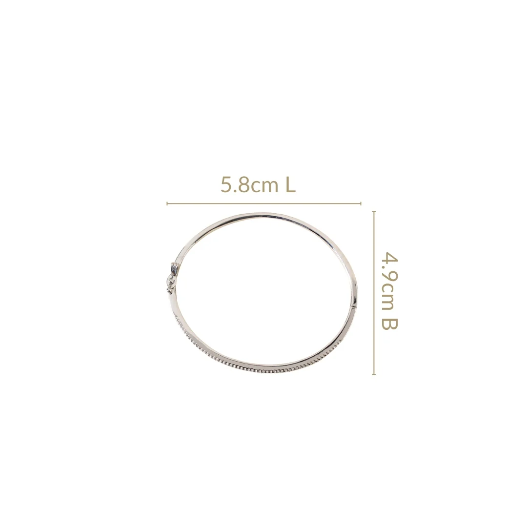 Starlight Silver Statement Bracelet - Image 3