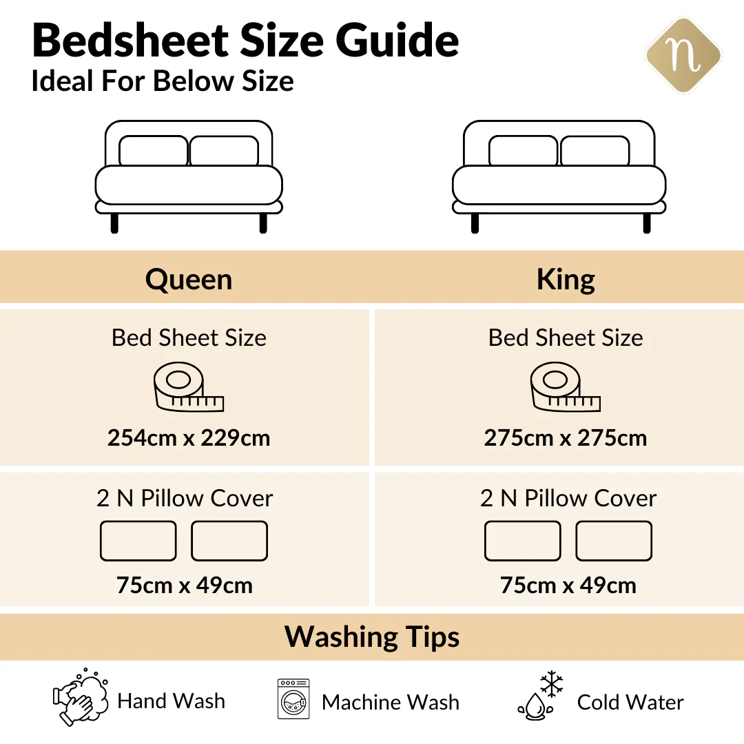 Starry Meadow Pastel Queen Size Cotton Bedding Set 254x229cm - Image 5