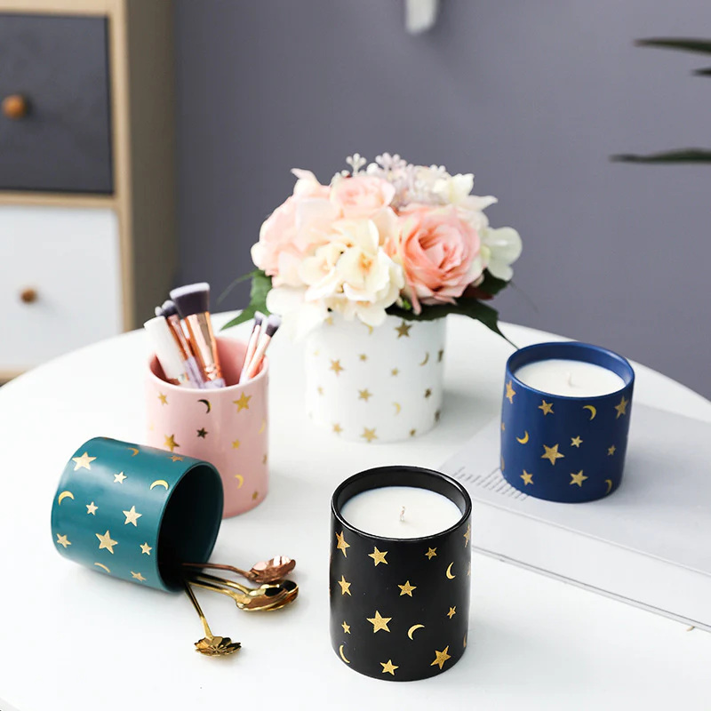 Stars and Moons Black Ceramic Organiser - Image 13