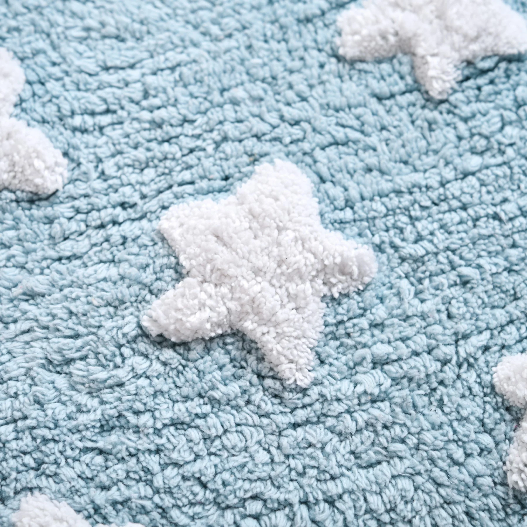 Stars Cotton Anti Slip Floor Mat For Kids Room 62x42cm - Image 6