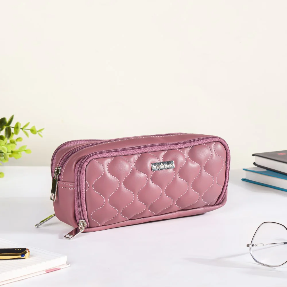 Stationery Storage Pouch Pink