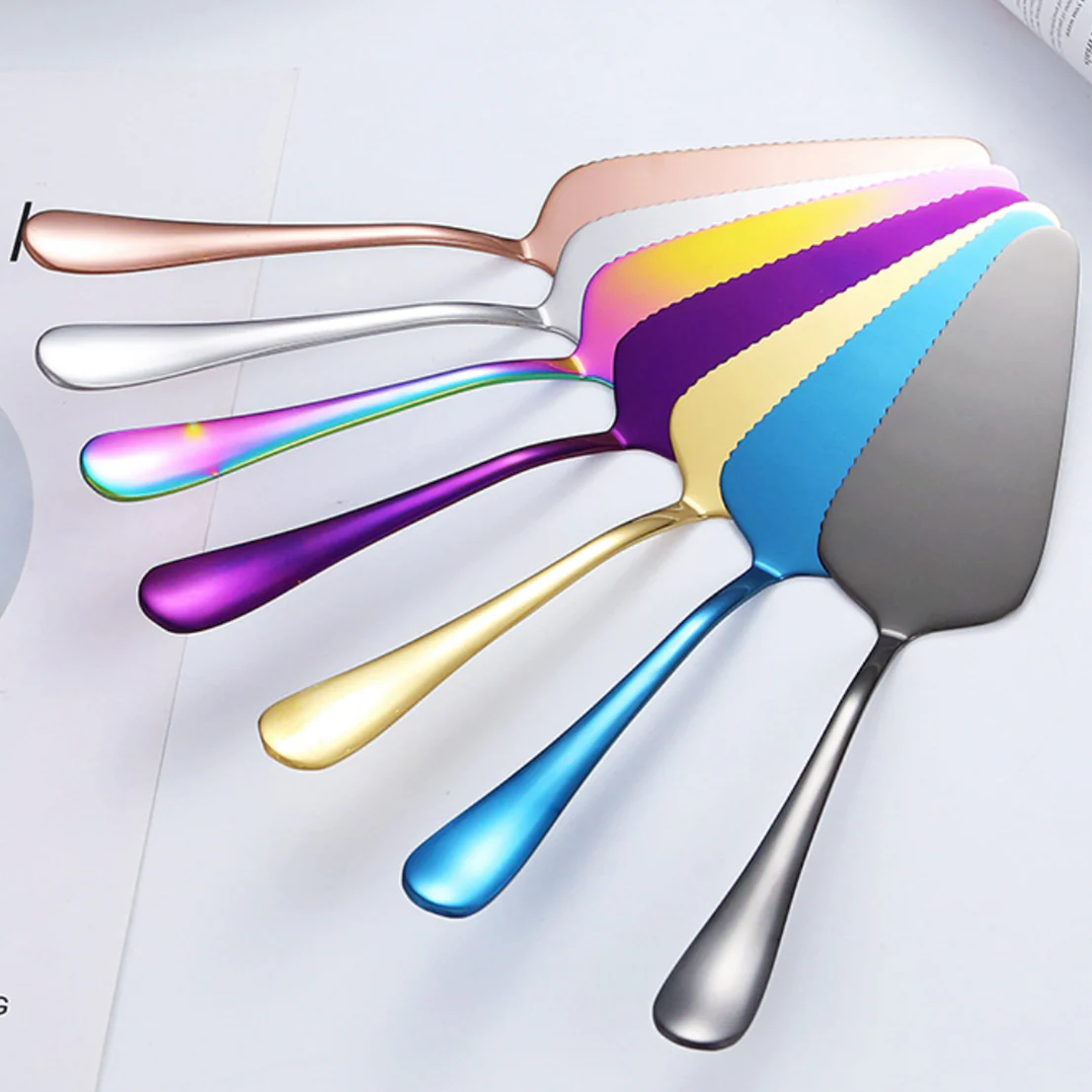 Steel Cake Server - Image 2