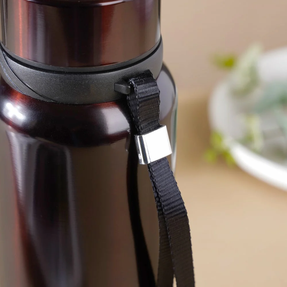 Steel Flask Brown 800 ml - Image 8