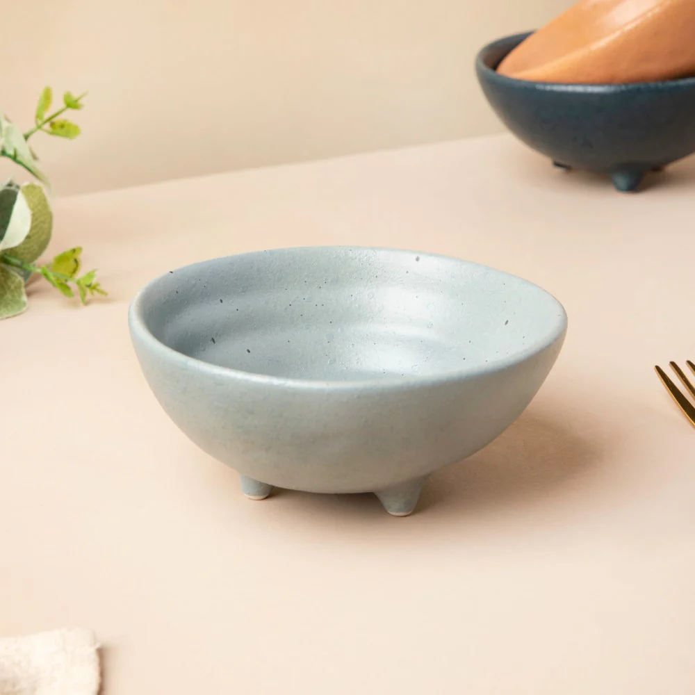 Steel Grey Dessert Bowl With Legs 100 ml - Image 3
