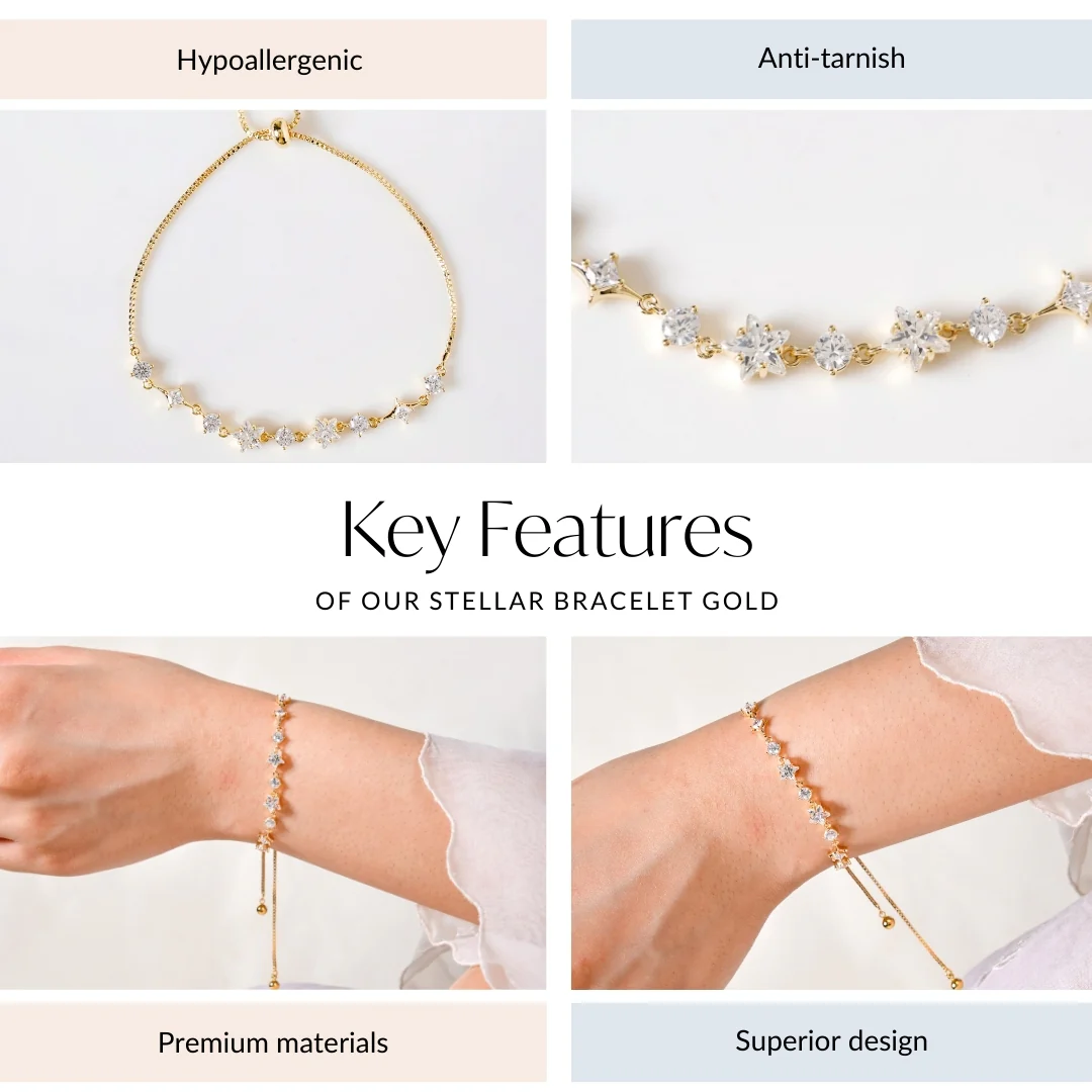 Stellar Bracelet Gold - Image 4