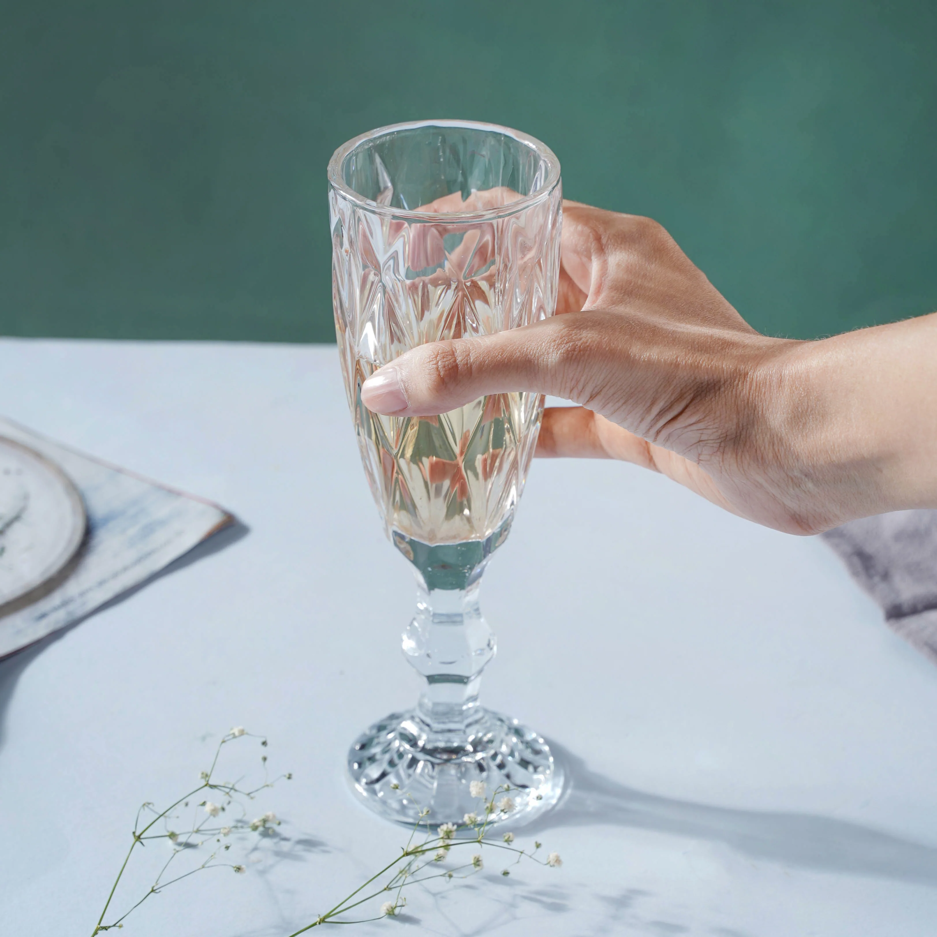 Stemmed Glassware Set of 2 - Image 4