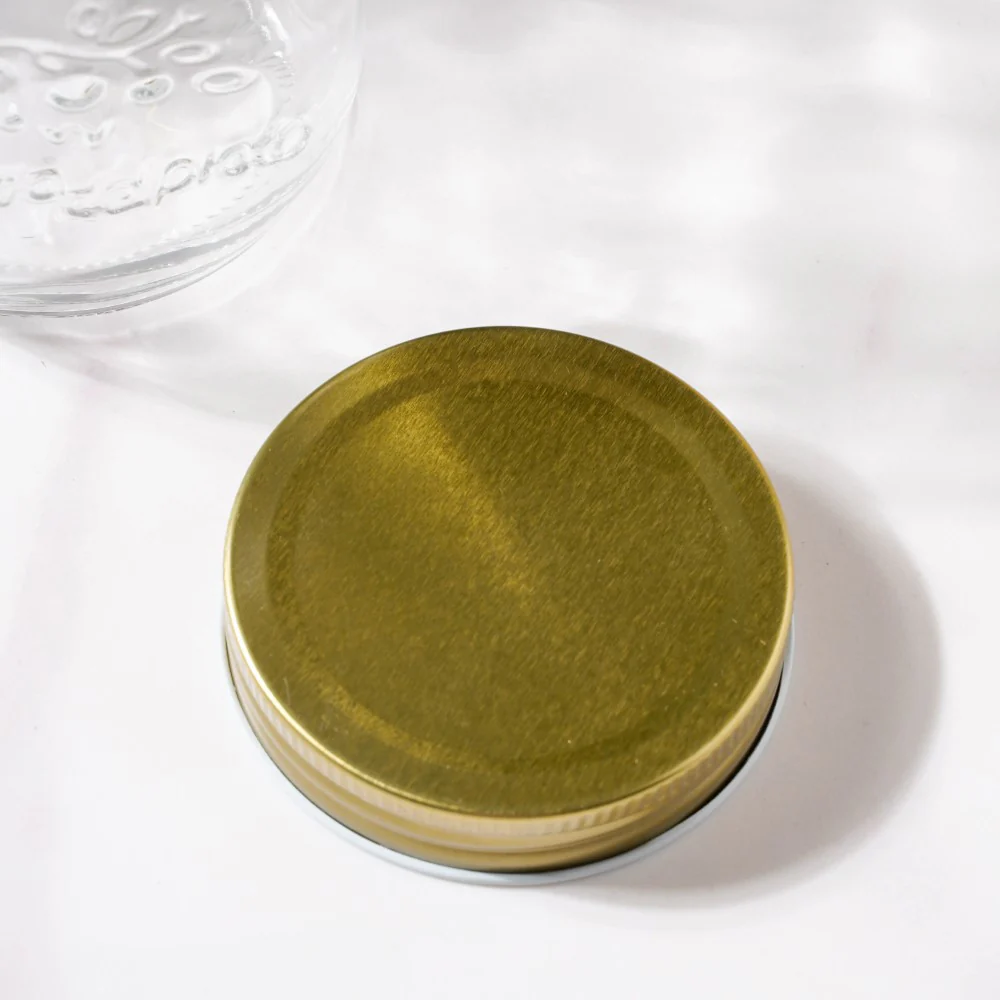 Storage Glass Jar With Gold Lid Set Of 6 450ml - Image 12