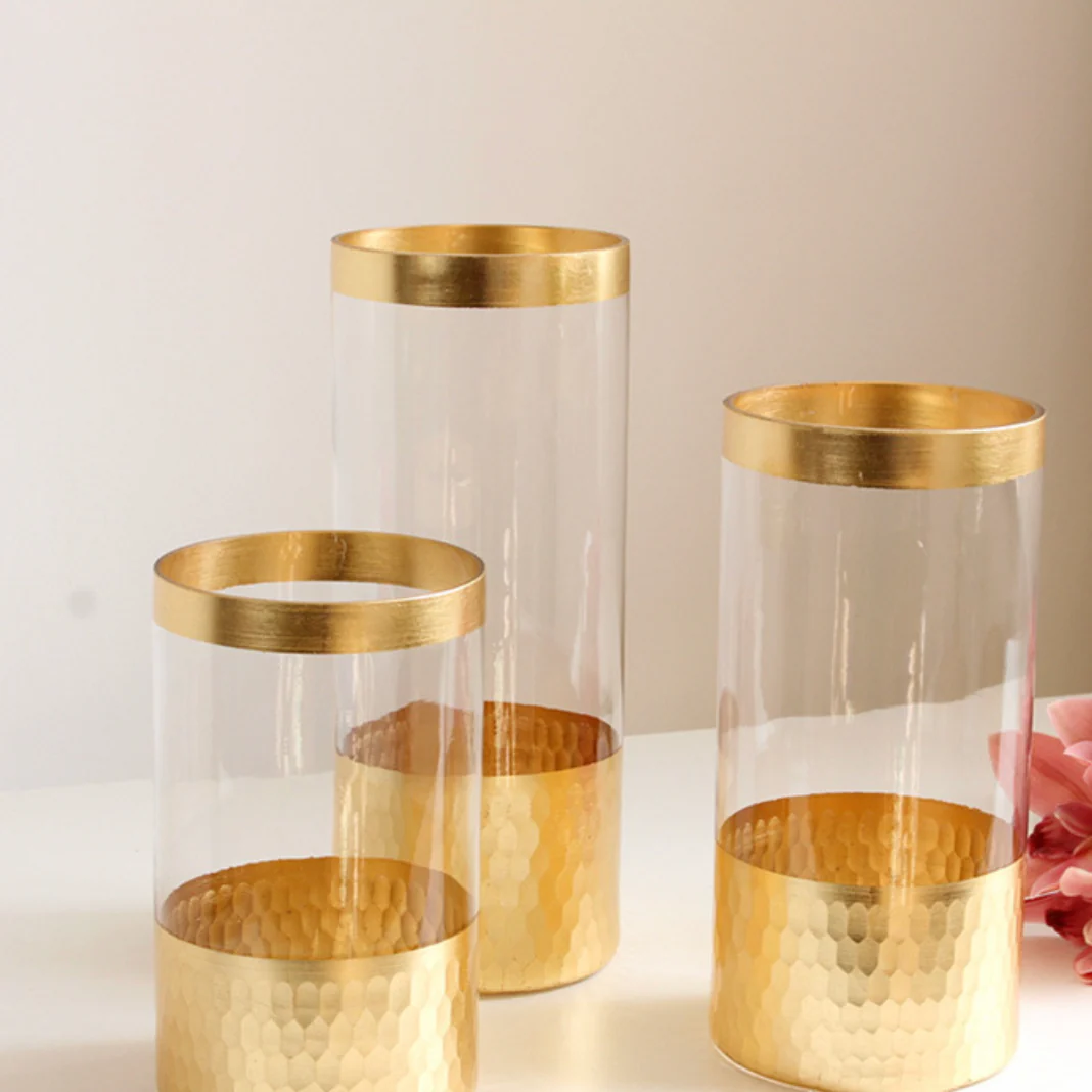 Straight Glass Vase Small - Image 5