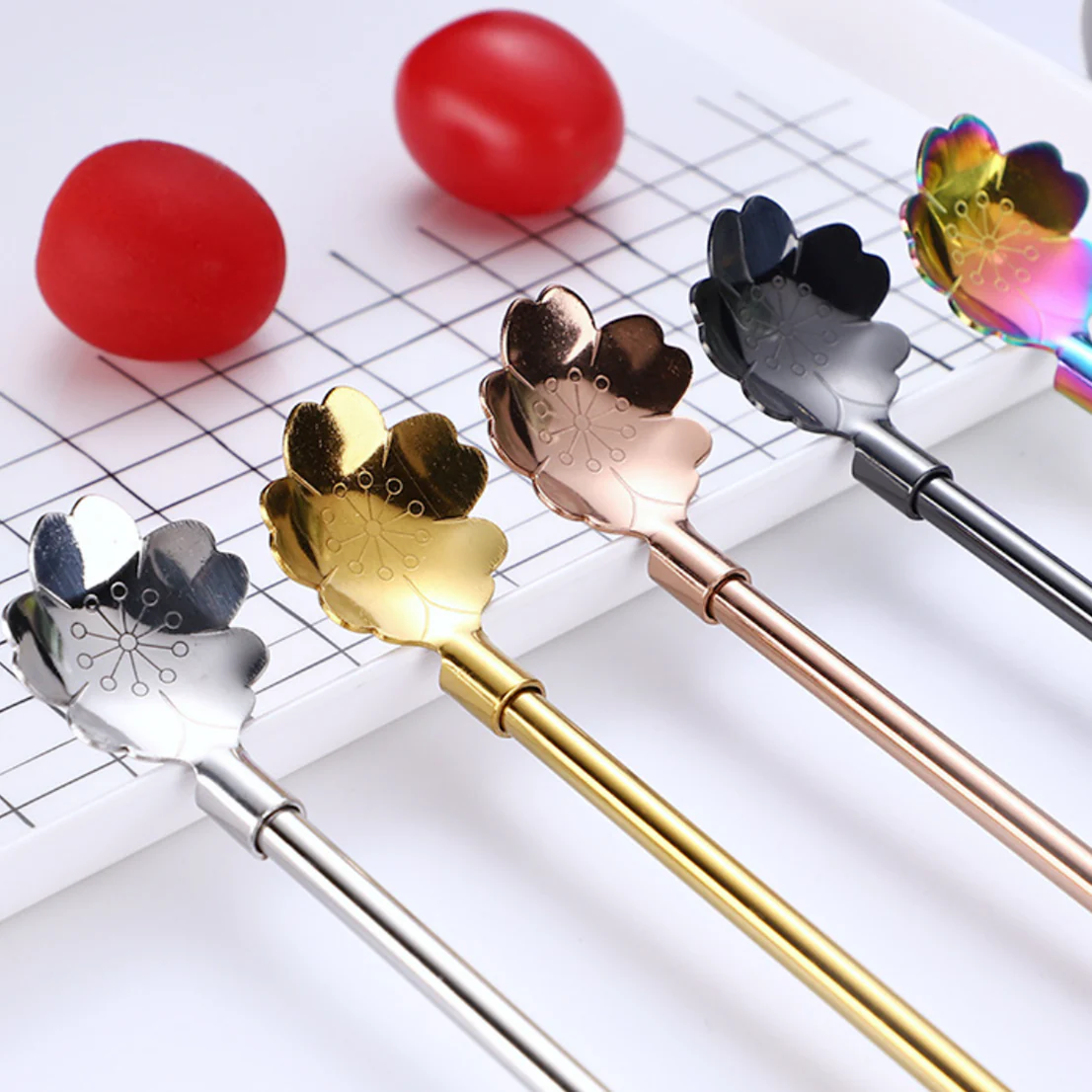 Straw Spoon Set of 2 - Image 2