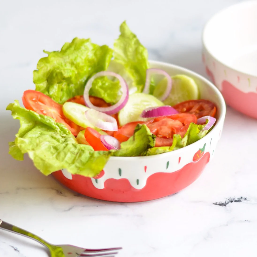 Strawberry Salad Bowls - Image 4