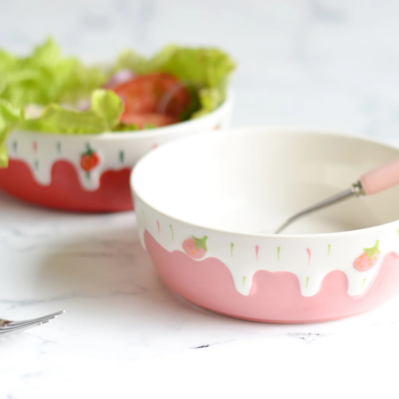 Strawberry Salad Bowls - Image 6