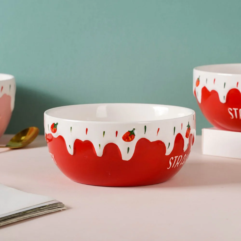 Strawberry Serving Bowl - Image 11