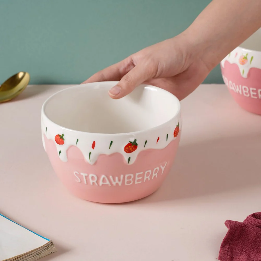 Strawberry Serving Bowl - Image 17