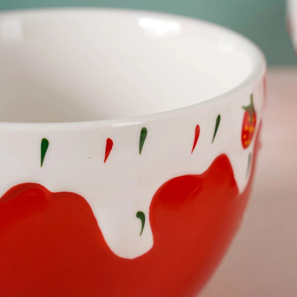 Strawberry Serving Bowl - Image 19