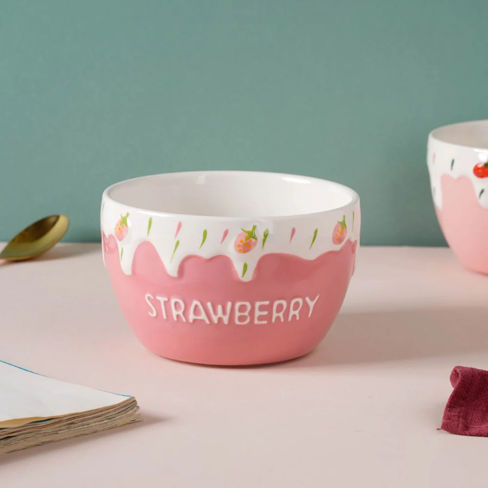 Strawberry Serving Bowl - Image 4