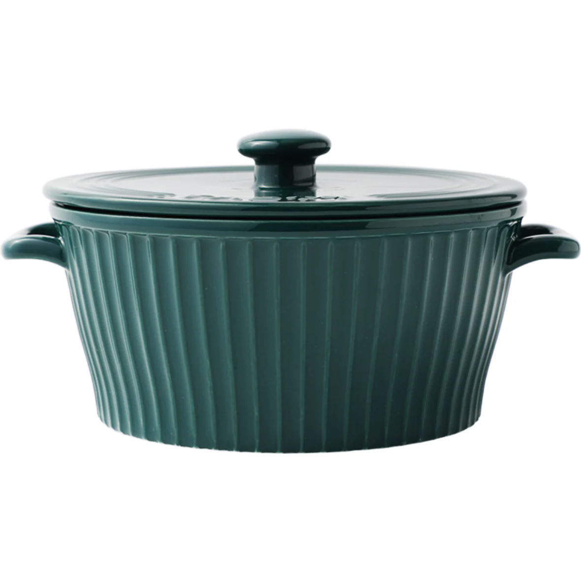 Striped Cooking Pot with Lid - Image 8