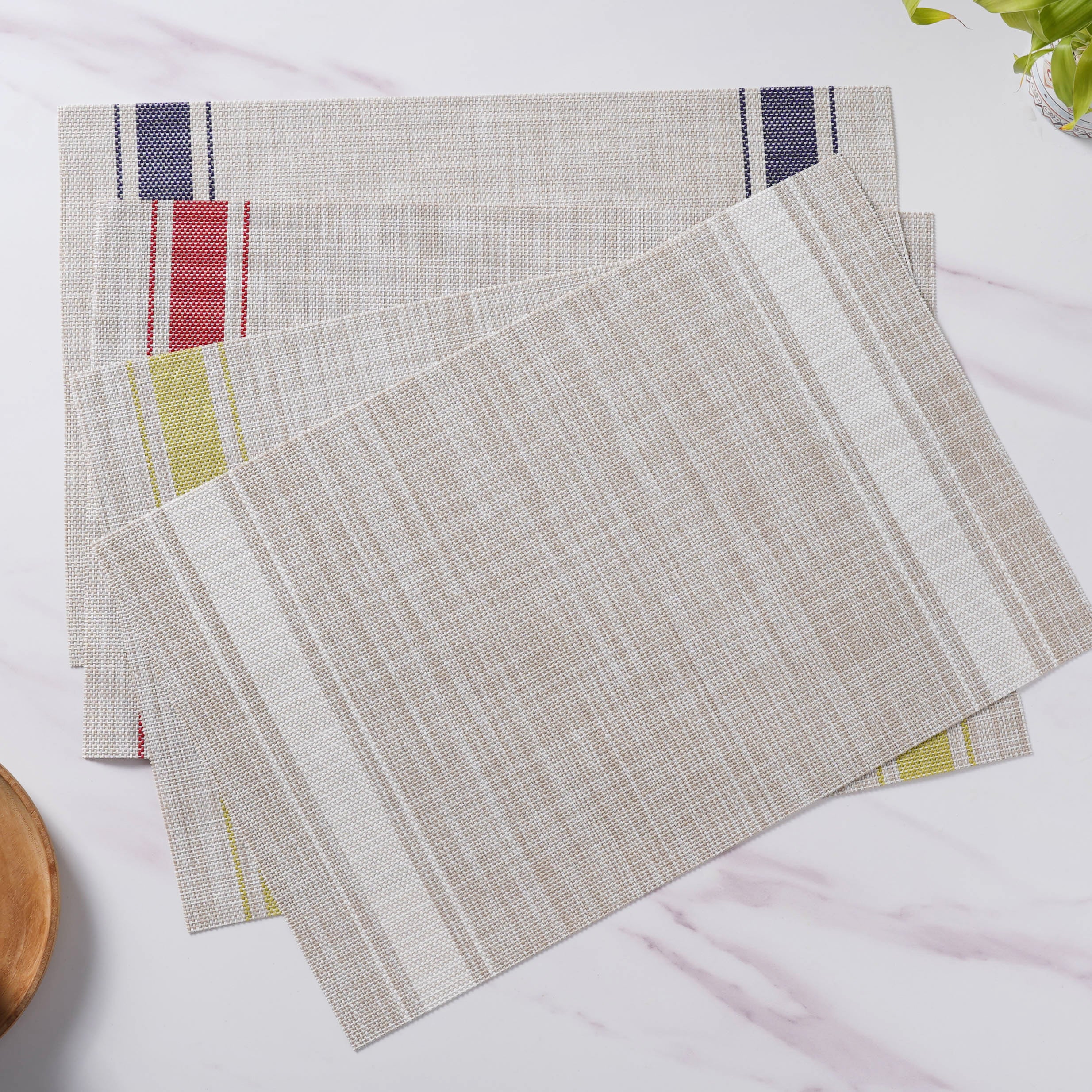 Striped Table Mat Set Of 6 - Image 3