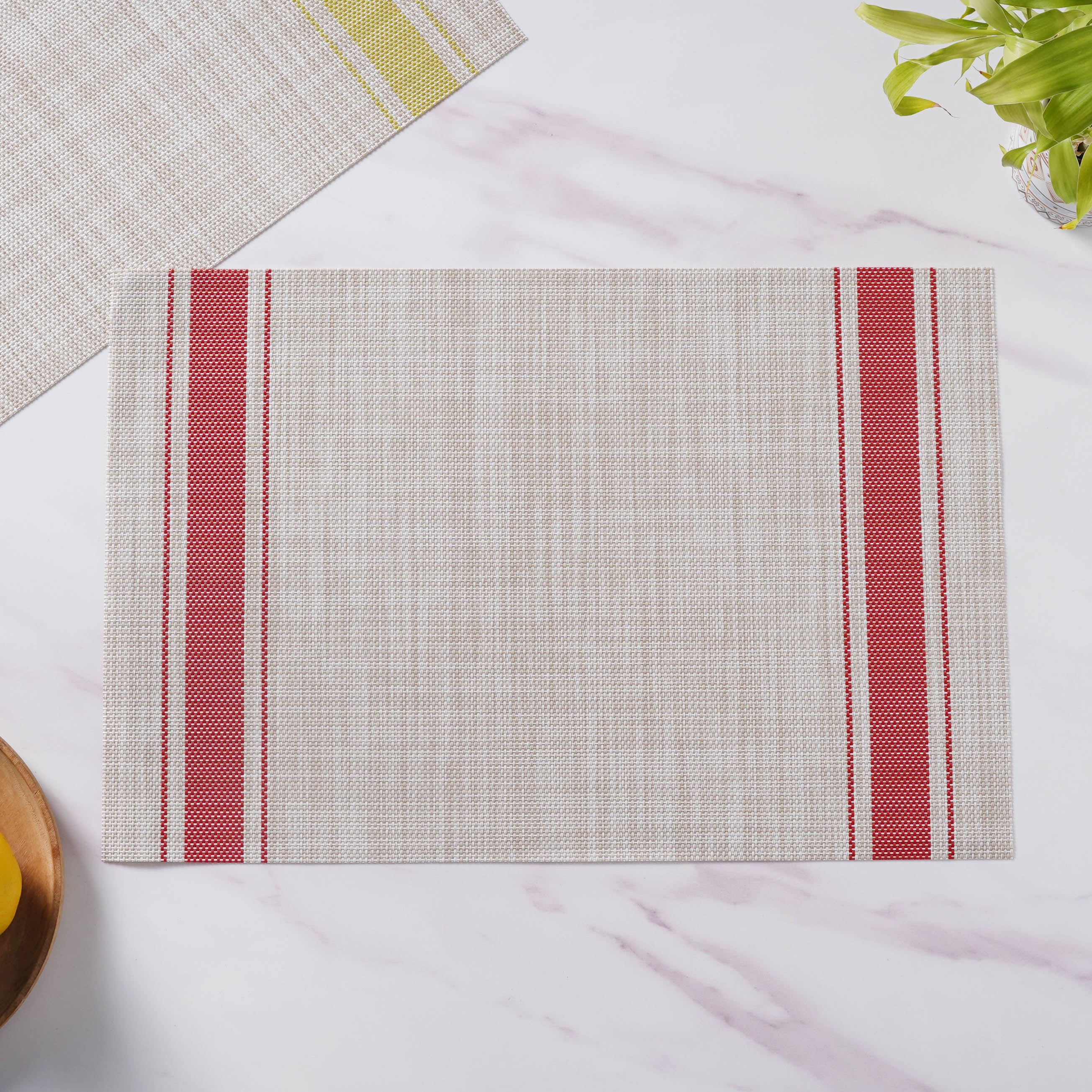 Striped Table Mat Set Of 6 - Image 4