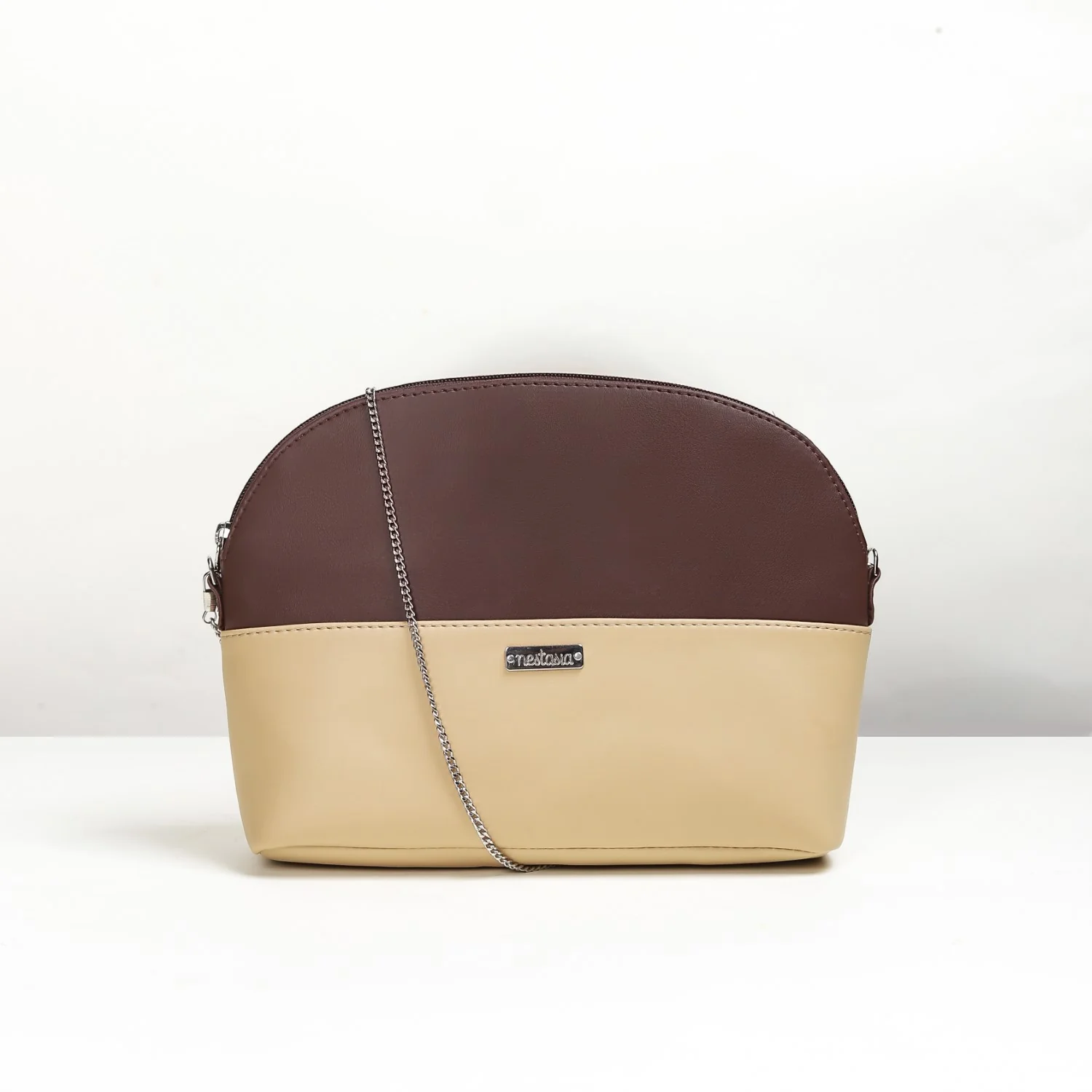 Stylish Sling Bag And File Bag Set Of 2 Beige - Image 3