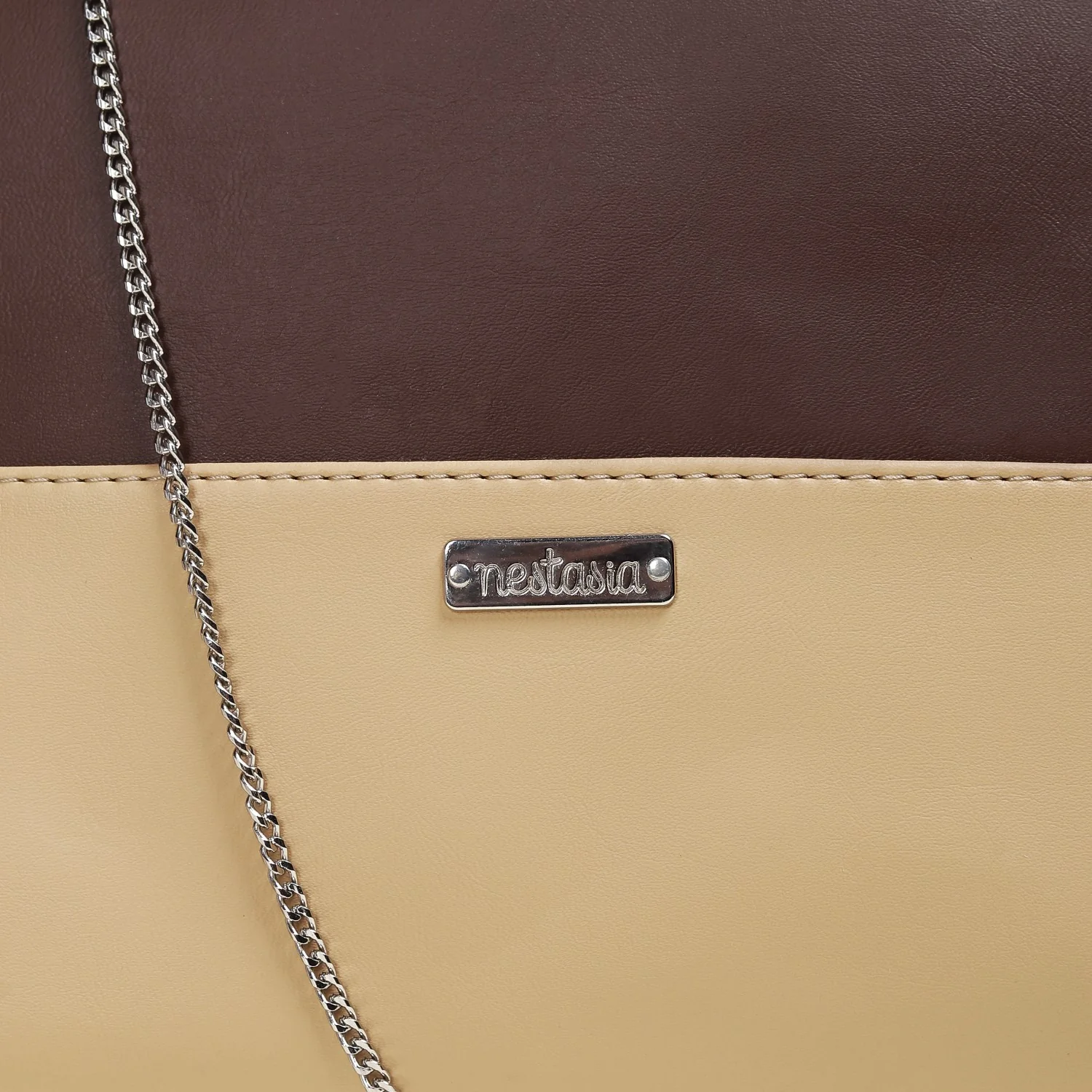 Stylish Sling Bag And File Bag Set Of 2 Beige - Image 5