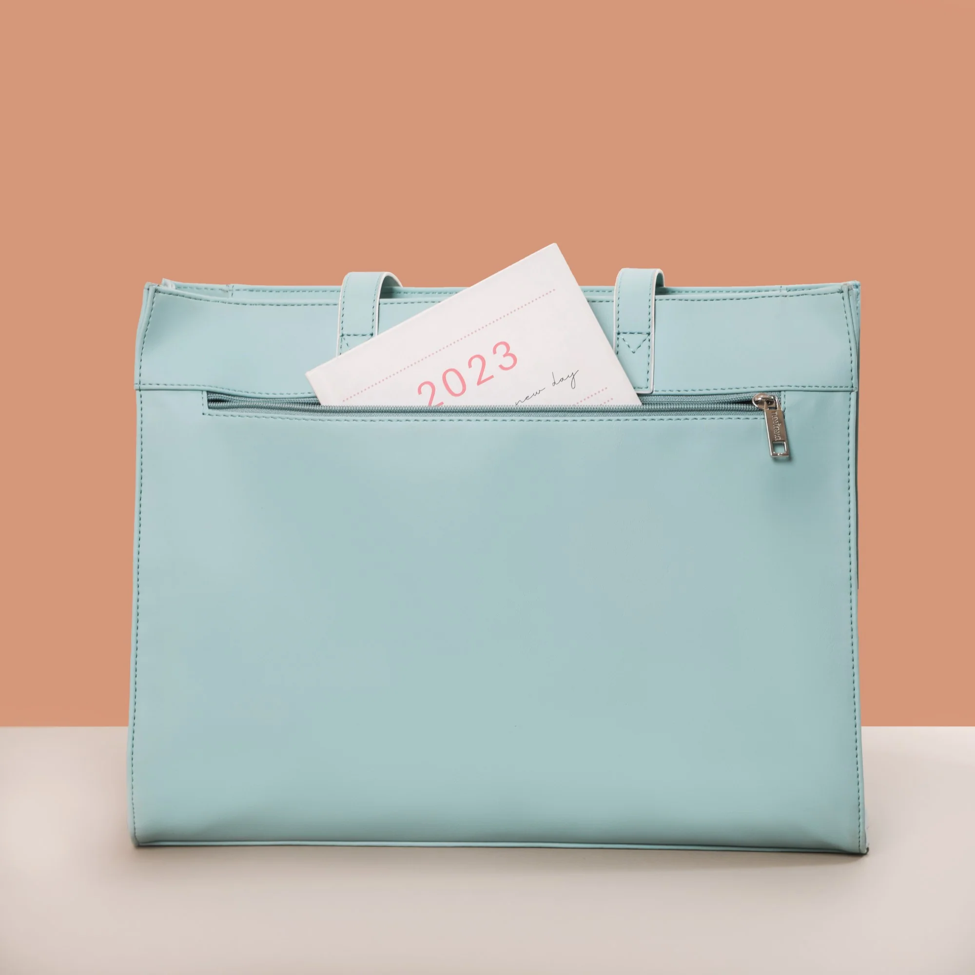 Stylish Travel Tote Bag Turquoise - Image 17