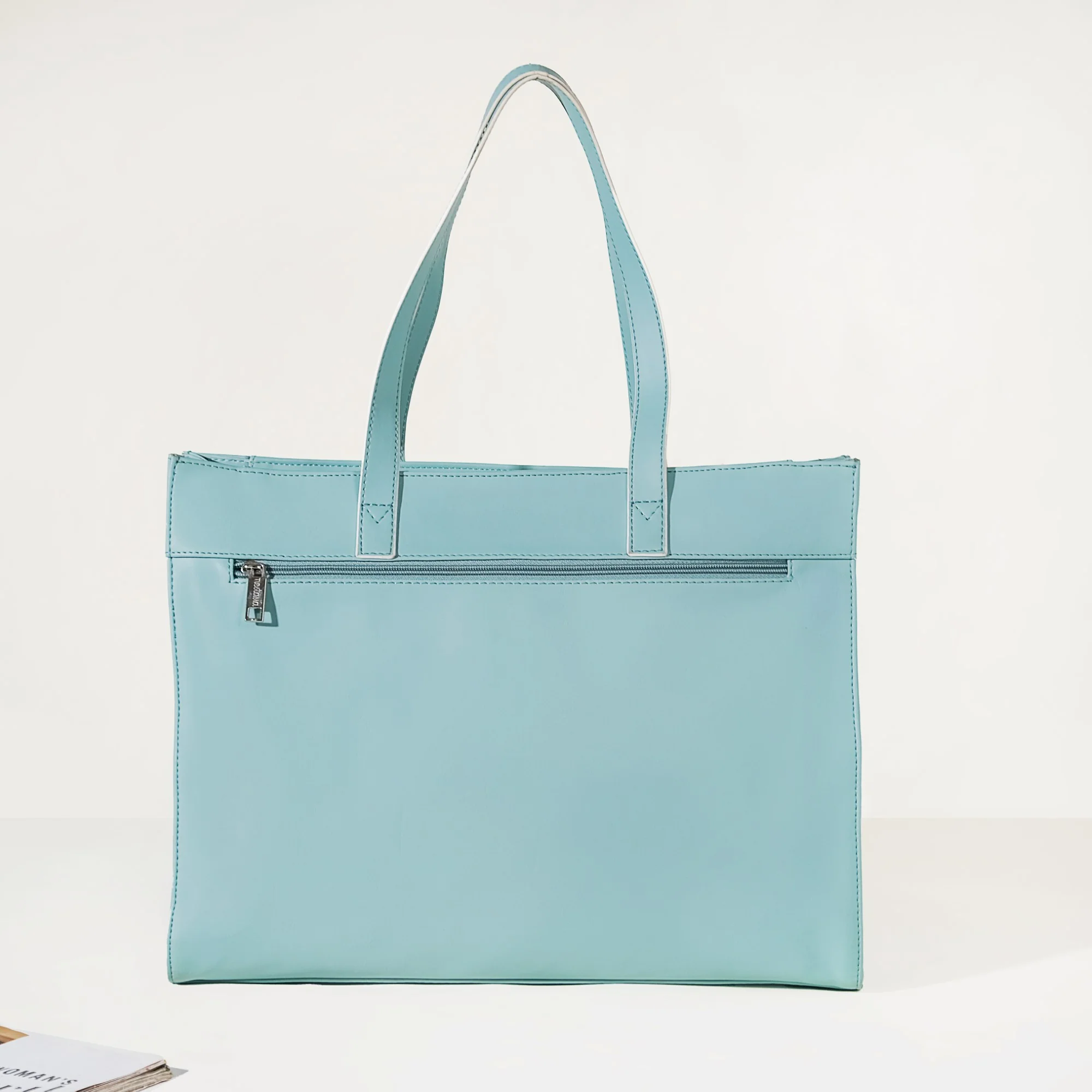 Stylish Travel Tote Bag Turquoise - Image 22