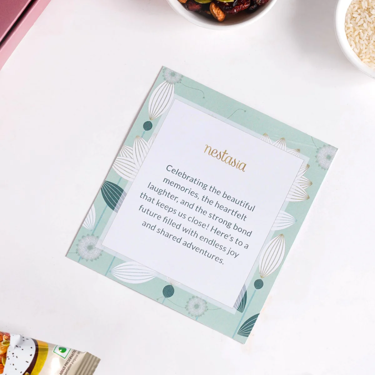 Subtle Sophisticated Rakhi Gift Hamper Set Of 4 - Image 9