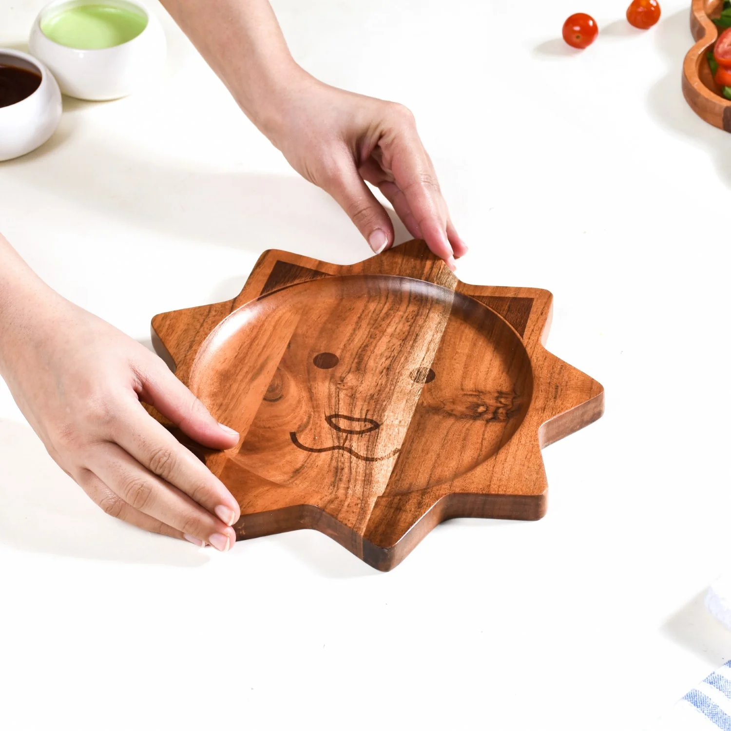 Lion Shaped Wooden Platter - Image 3